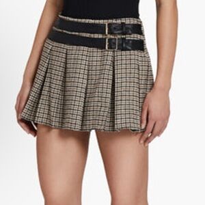 Amanda Uprichard Sanders Skort in Houndstooth